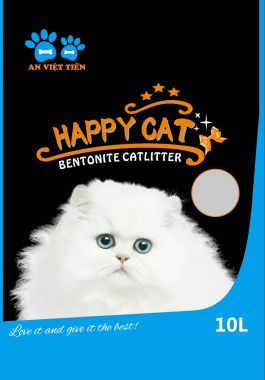 Cát Vệ Sinh Happy Cat Cho Mèo 10L Không Mùi
