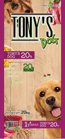 Thức ăn cho chó Tony's Dog adult 20Kg