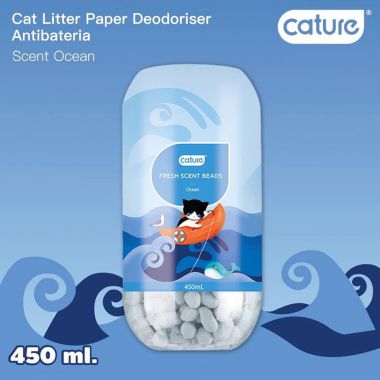 Lọ Cát Khử Mùi Cature 450ml Hương Biển - Fresh Scent Deodoriser Ocean Smell