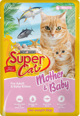 PATE SUPER CAT MOTHER AND BABY - 85G